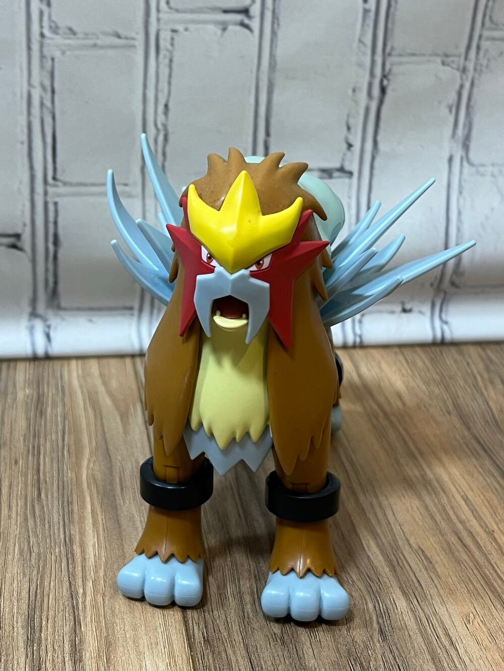 Pokemon Entei 6” Articulated Figure Jazwares 2023 Nintendo Game Freak Loose